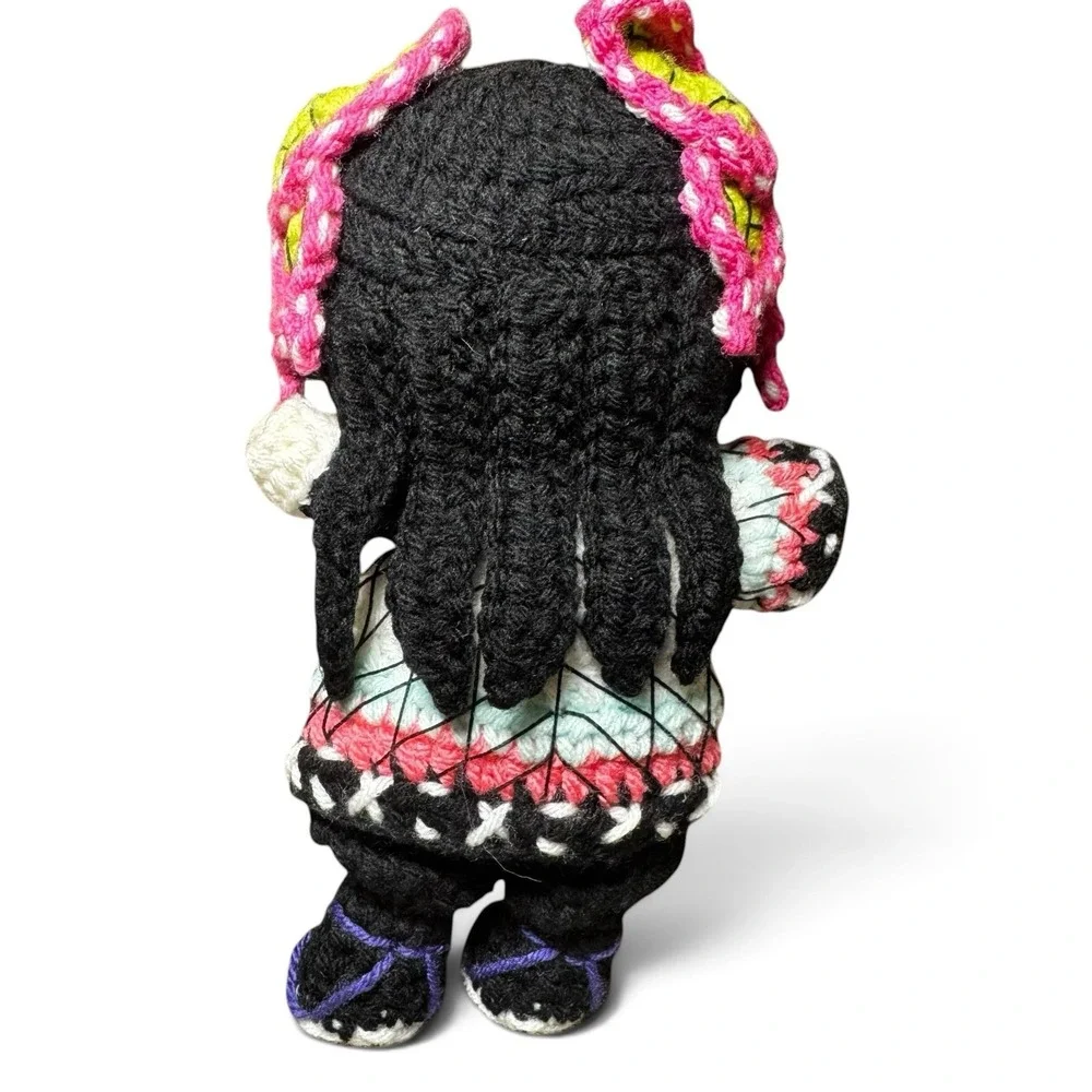 Handmade Shinobu Kocho Amigurumi Crochet Doll 9